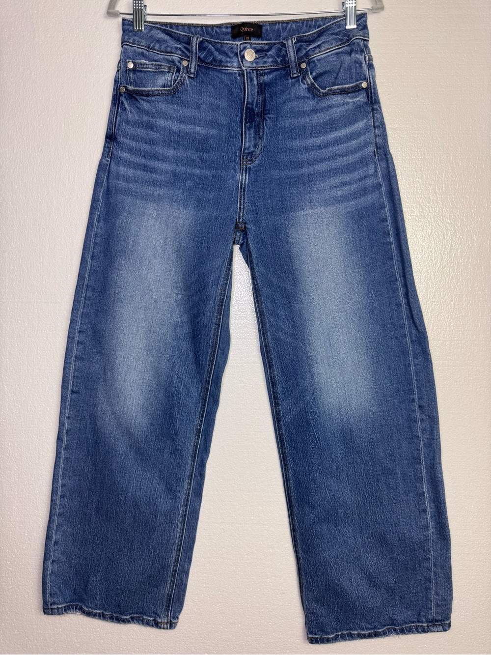 Quince Relaxed Straight Bella Stretch Jeans Sz 29